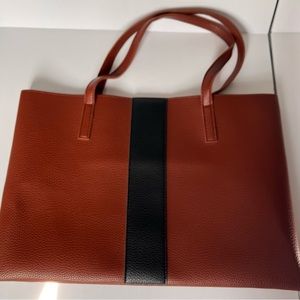 Vince Camuto Luck tote pebbled vegan leather